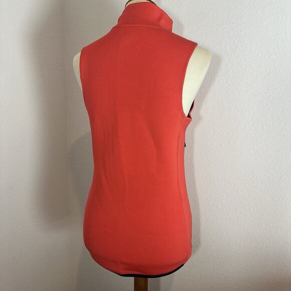 NWT NIKE Womens Red Zip Vest Small Thermafit Slim Running Athleisure Hiking GORP - Picture 12 of 13
